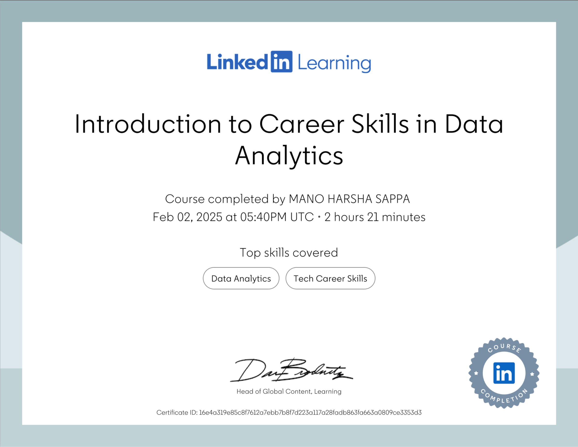 Career Skills Analytics